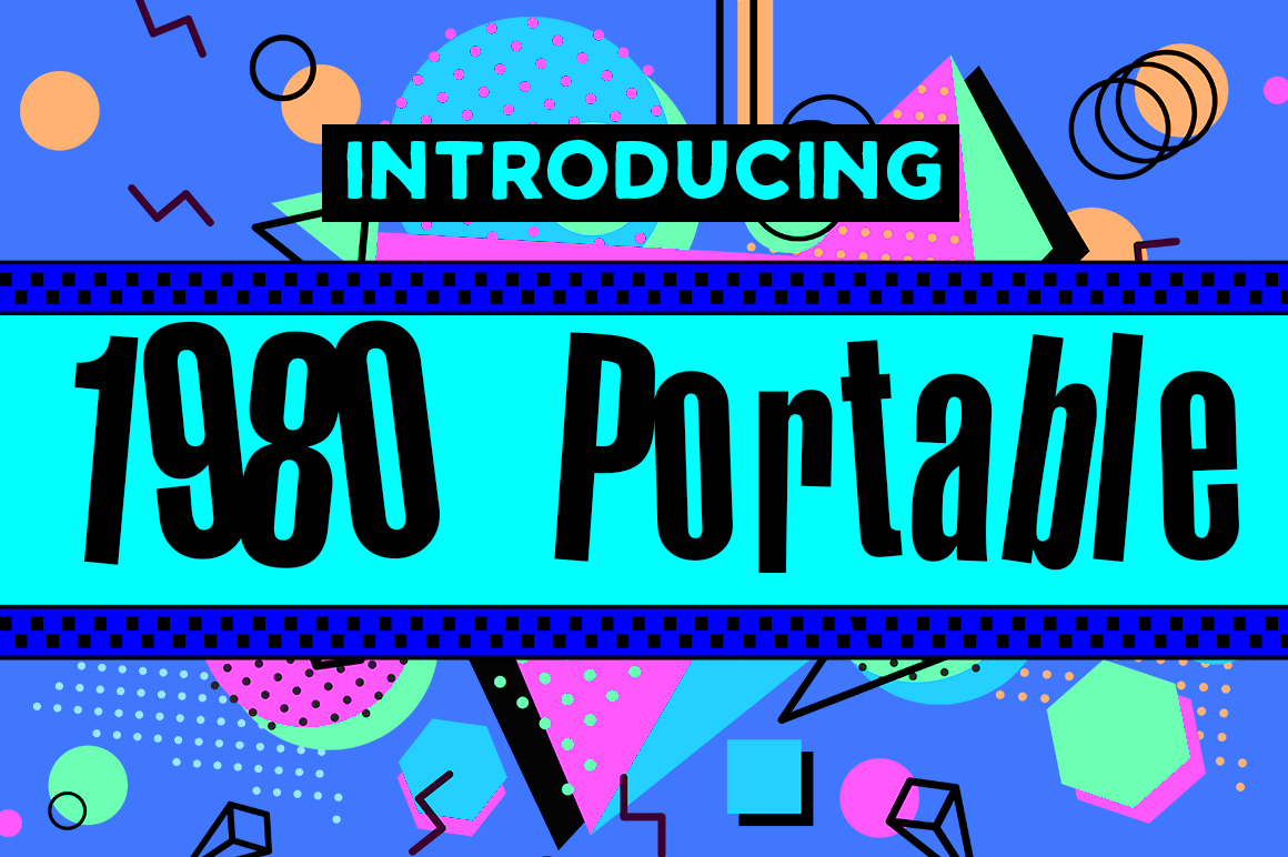 1980 Portable: A Retro Font for Modern Web Design