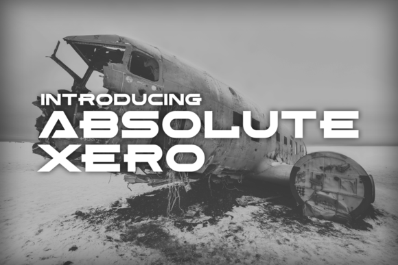 Absolute Xero: A Display Font for Editorial Elegance