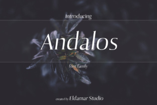 Andolas: A Timeless Font for Editorial Design