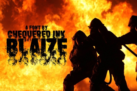 Blaize Font: A Fiery Display Typeface for Bold Branding