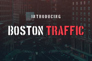 Boston Traffic: A Bold Typeface for Strong Branding