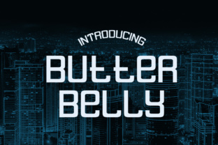Butter Belly: A Font That Elevates Your Brand with Modern Elegance