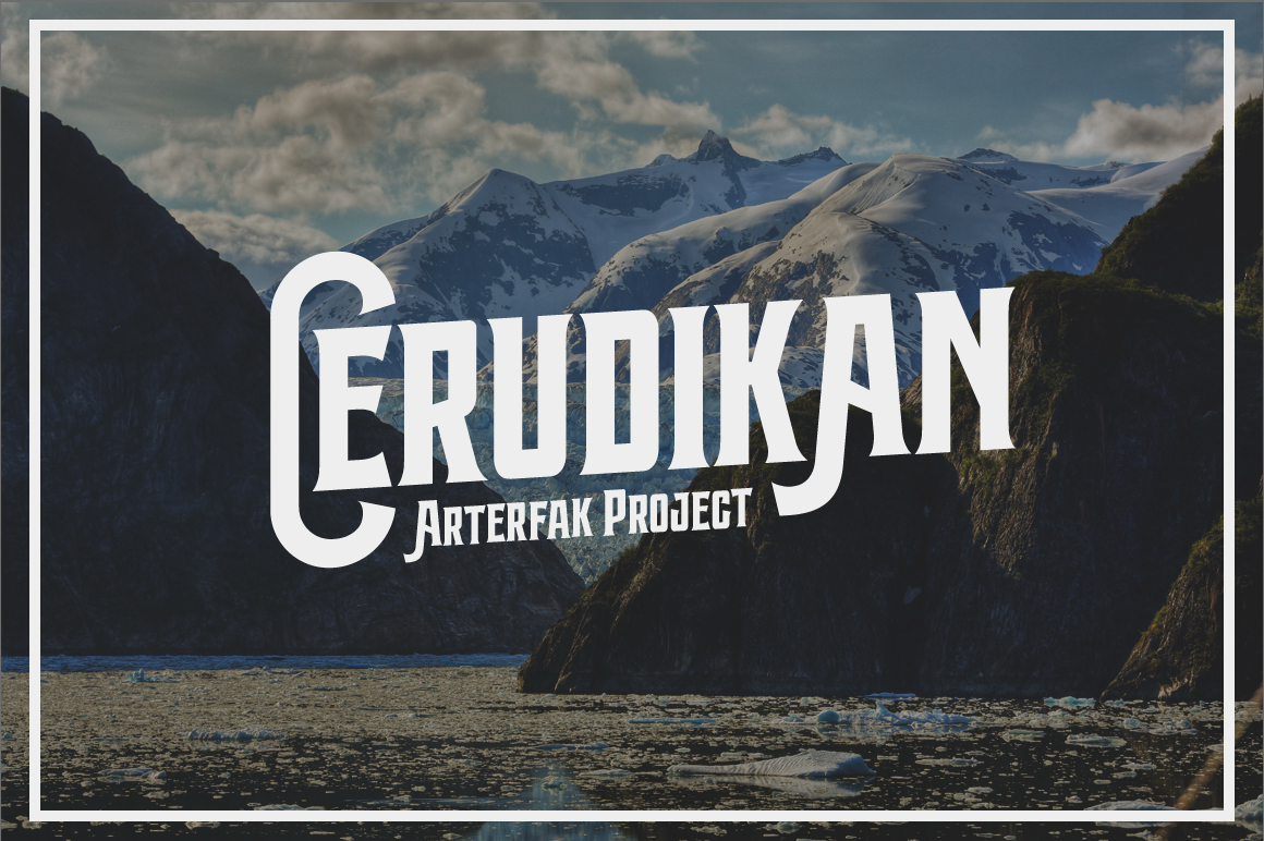 Cerudikan Display Font for Bold Digital Branding