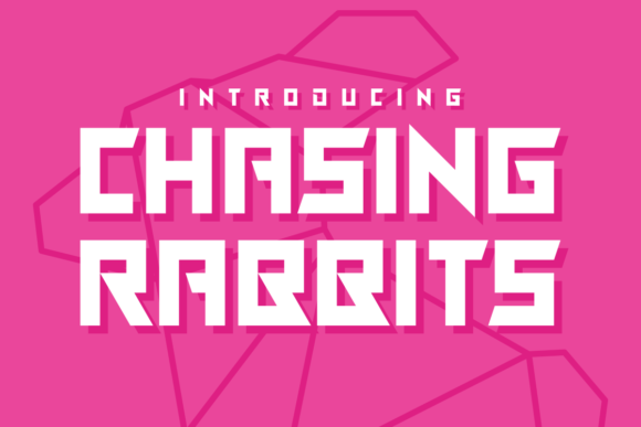 Chasing Rabbits: A Display Font for Editorial Design and Branding