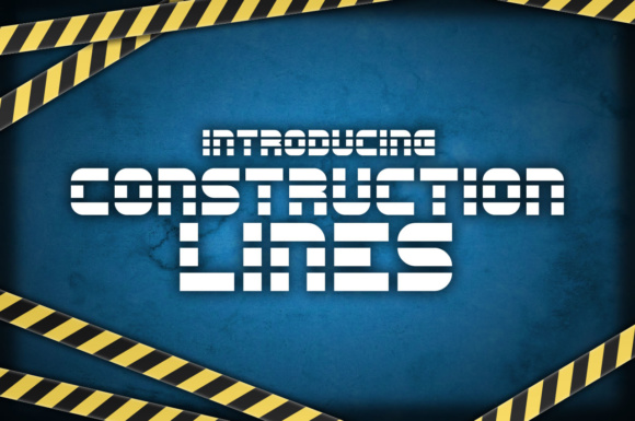 Construction Lines: The Font That Builds Brand Clarity
