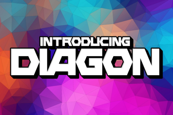 Diagon: A Bold Display Font for Impactful Web Design