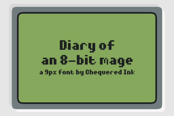 Diary of an 8-bit Mage: A Font for Retro Vibe and Campaign Impact