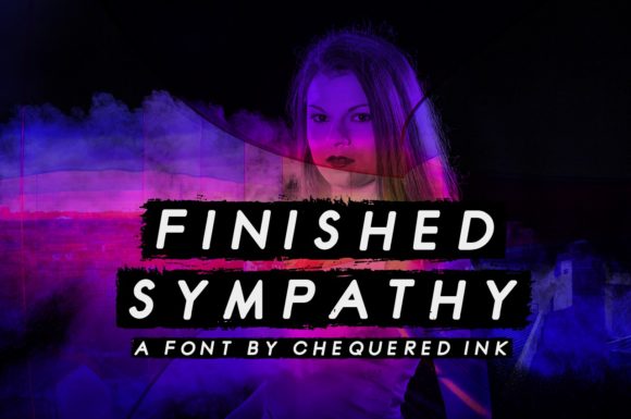 Finished Sympathy Display Font for Bold Digital Branding