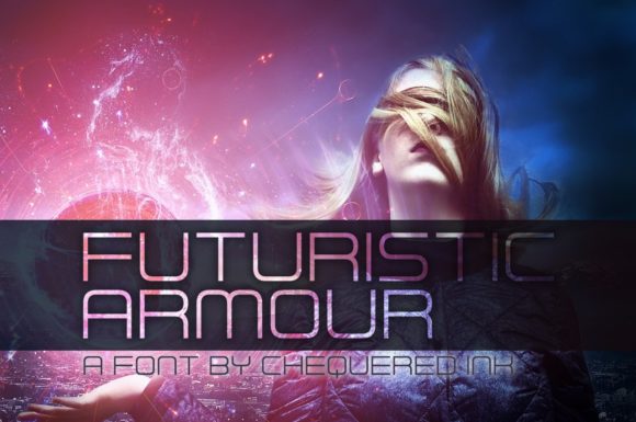 Futuristic Armour Font for Modern Brand Identity