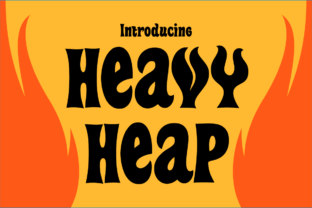 Heavy Heap: A Stylish Font for Small Business Branding