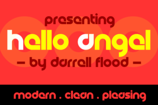 Hello Angel: A Clean, High-Impact Display Font for Editorial Design