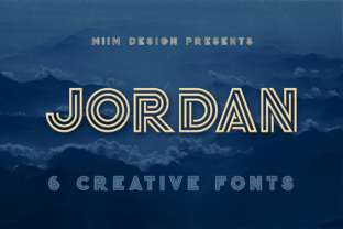 Jordan Display Font for Handmade Creators