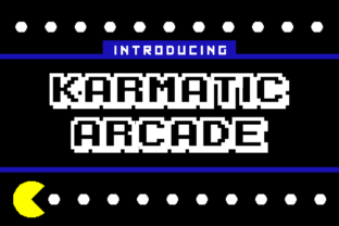 Karmatic Arcade: A Retro Font for Modern Campaigns