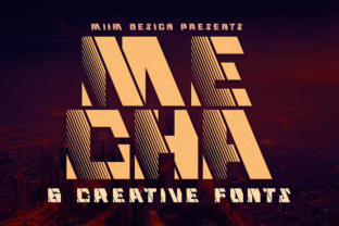 Mecha Display Font for Bold, Playful Branding