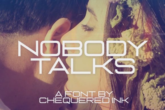 Nobody Talks Font for Modern Handmade Brands