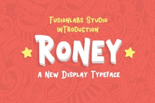 Roney: A Display Font with Youthful Energy and Editorial Charm