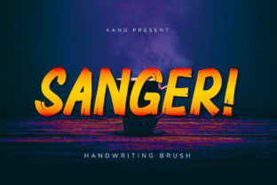Sanger: A Bold, Nature-Inspired Display Font