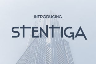 Stentiga: The Perfect Font for Modern Branding and Design