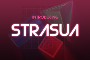 Strasua: A Sleek Display Font for Modern Editorial Design