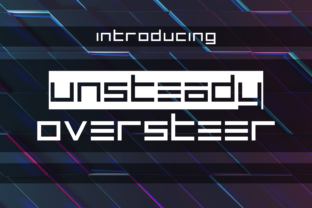 Unsteady Overseer: A Font for Crafting with Character and Style