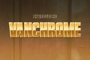 Vanchrome: A Versatile Font for Elevating Brand Identity